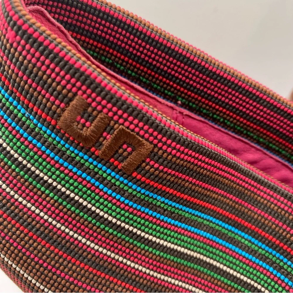 United Nude Fold Hi Colorful Striped Heeled Booties - Picture 3 of 8